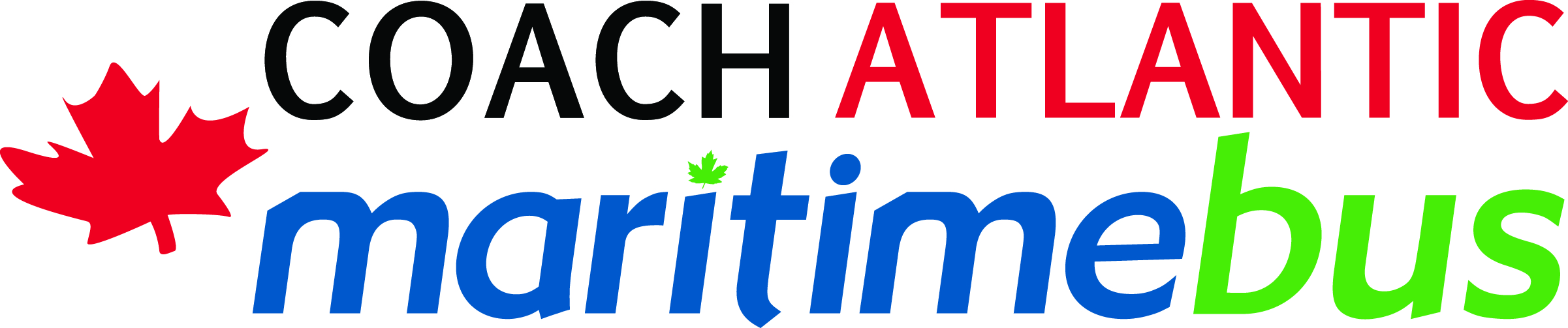 Coach Atlantic Maritime Bus Stacked Logo Colour